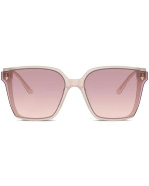 Jimmy Choo Gafas De Sol Con Apliques - Rosa