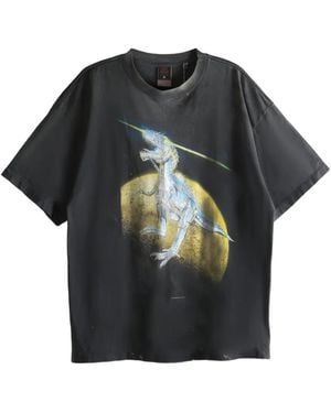 SAINT Mxxxxxx Graphic T-shirt - ブラック