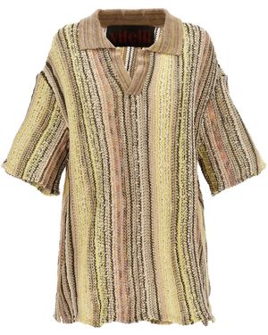 VITELLI Polo en jacquard - Neutro