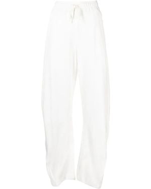 JNBY Straight-Leg Drawstring Track Trousers - White