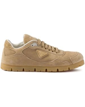 Prada Sneakers Con Effetto Sfumato - Marrone