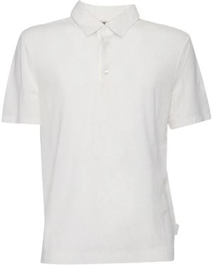 Ballantyne Short-Sleeve Cotton Polo Shirt - White