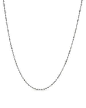 Tom Wood Collana A Catena Lee - Metallizzato