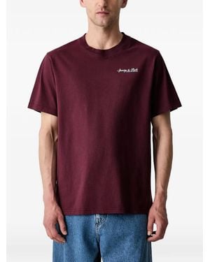 Sporty & Rich Syracuse T-Shirt - Red