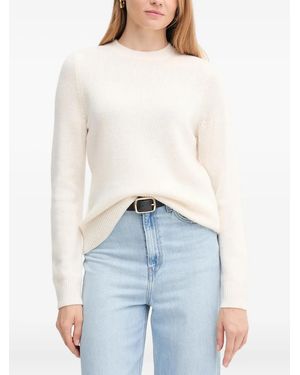 Barbour Woodhouse Logo-Plaque Sweater - Blue