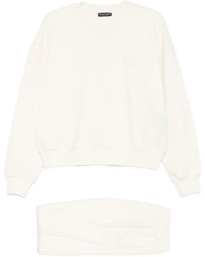Emporio Armani Round-neck Sweater - White