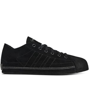Y-3 X Neighborhood & Apos;S Nizzastar Lo Suede Low-Top Sneakers - Black