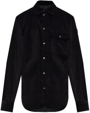 Moncler Camicia A Coste - Blu