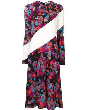 Givenchy Bold Stripe Dress - Red