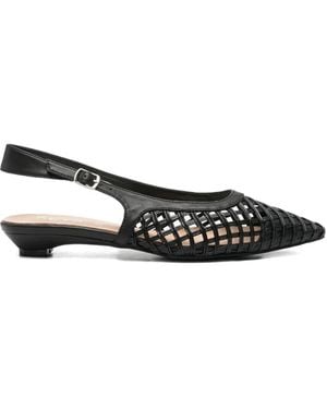 Keys Slingback Sandals - White