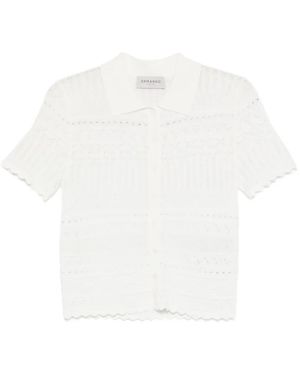 ERMANNO FIRENZE Polo calado - Blanco