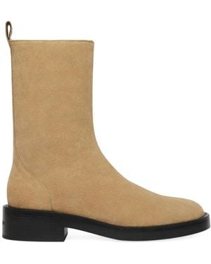Courreges Rider Boots - Natural