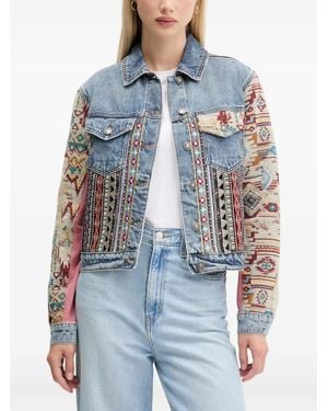 Desigual Denim Jack - Blauw