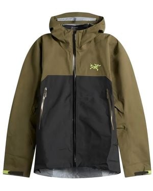 Arc'teryx Beta Two-Tone Hooded Jacket - Green