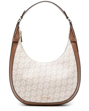 MICHAEL Michael Kors Large Monogram-Print Tote Bag - White