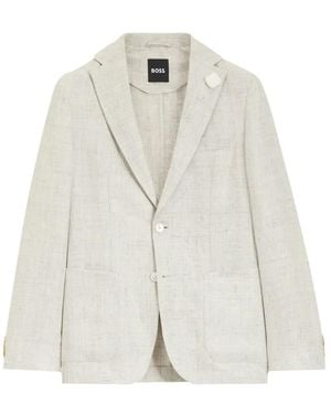 BOSS Blazer Con Botones - Blanco