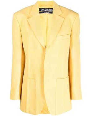 Jacquemus La Veste Tibau - Yellow