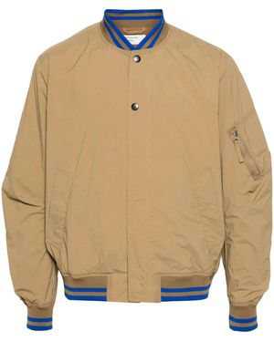 Universal Works Bomber Con Decorazione - Neutro