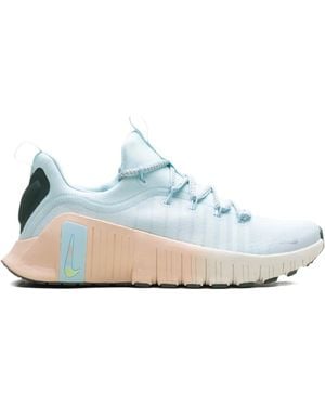Nike Free Metcon 6 Premium "Glacier/Washed Coral/Vintage/Metallic" Trainers - Blue