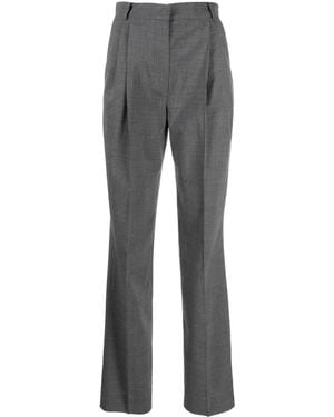 Vivetta High-Waisted Tailored Pants - Grey