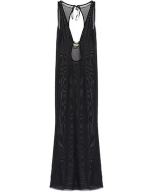 Bondeye Robe De Plage Harper À Découpes - Black