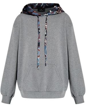Etro フーデッド パーカー - グレー