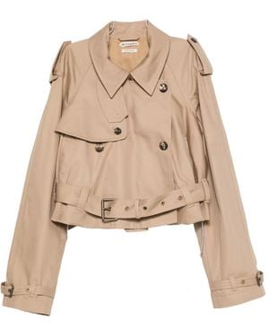 JW Anderson Double-Breasted Jacket - Natural