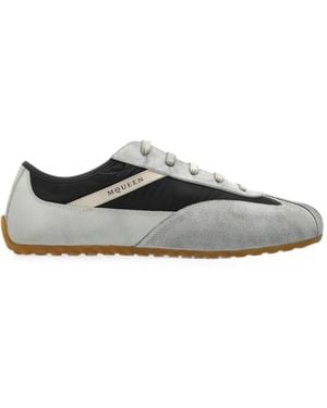 McQueen Boxe Paneled Sneakers - White