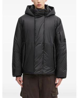 Rains Torna W4T3 Hooded Padded Jacket - Black
