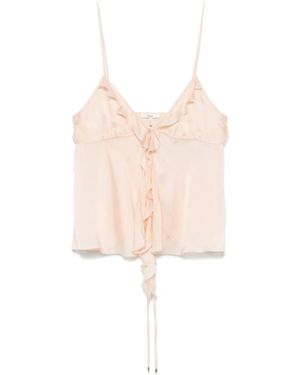 Chloé Blusa de seda - Rosa