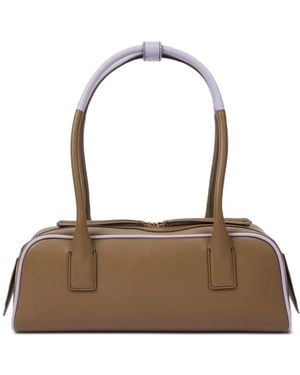 Paul Smith Schultertasche Aus Leder - Mettallic