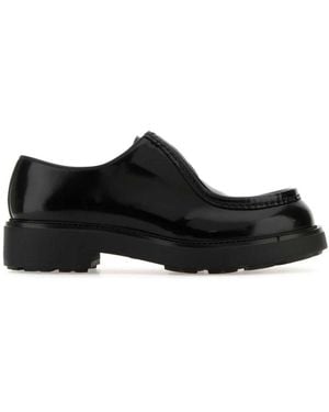 Prada Diapason Lace-Up Shoes - Black