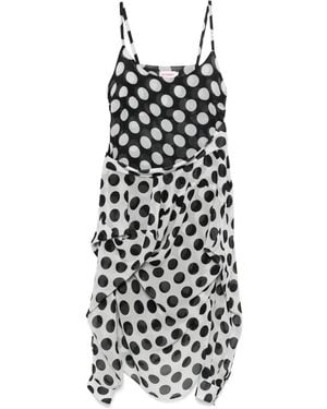 Charles Jeffrey Abito Hug Midi - Bianco