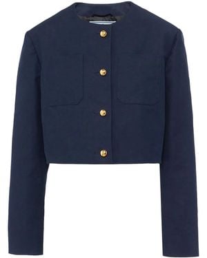 Prada Wool Blazer For - Blue
