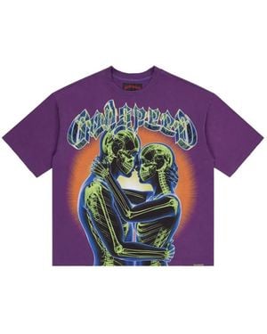 Godspeed Cosmic Love Graphic-Print T-Shirt - Purple