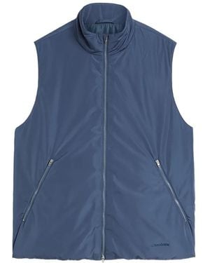 Jil Sander Chaleco Acolchado - Azul