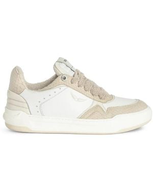Zadig & Voltaire Wings Low-Top Sneakers - White