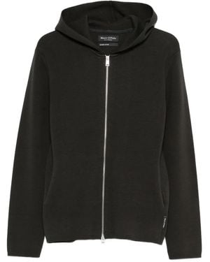 Marc O' Polo Zip-Up Hoodie - Black