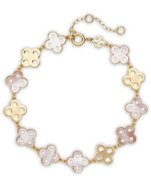 Tory Burch クローバー ブレスレット - メタリック