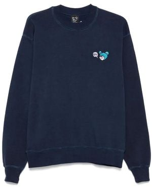 INBETWEENERS Sudadera Con Logo Bordado - Azul