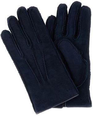 Mario Portolano Guantes Con Cinco Dedos - Azul