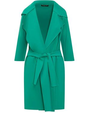 La Petite Robe Di Chiara Boni Saveria Trench Coat - グリーン