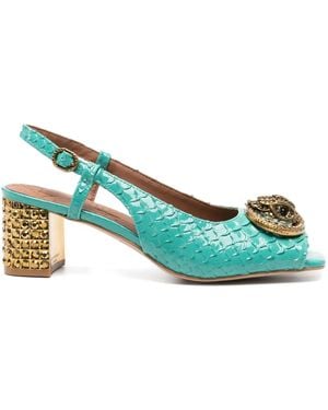 Kurt Geiger 60Mm Eagle-Head Sandals - Green