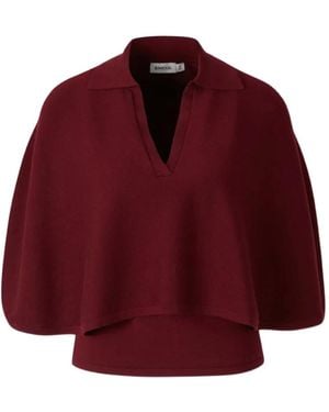 Jonathan Simkhai Layered Spread-Collar Sweater