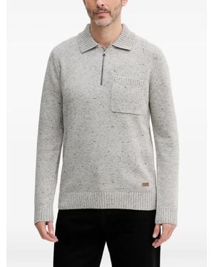 Liu Jo Half-Zip Jumper - Grey