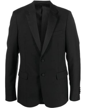 Prada Single-Breasted Tailored Blazer - Black