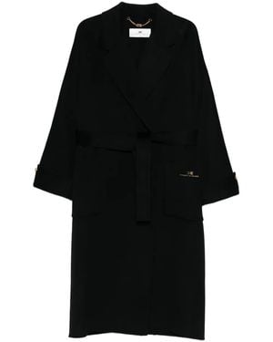Elisabetta Franchi Cappotto - Nero