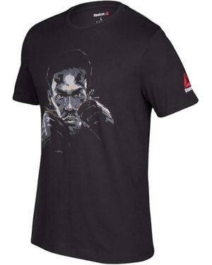 Reebok Fighter-Graphic T-Shirt - Black