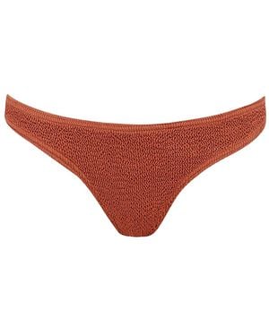 Bondeye Schimmerndes Bikinihöschen - Rot