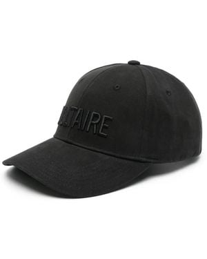 Zadig & Voltaire Logo-Embroidered Cotton Cap - Black